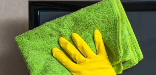 テレビ　掃除