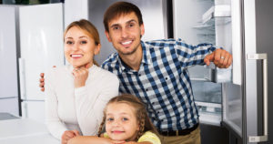 冷凍庫の大きい冷蔵庫