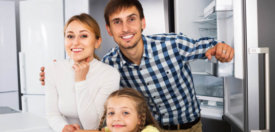 冷凍庫の大きい冷蔵庫