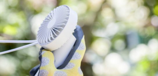 気軽に涼める！携帯扇風機の種類と選び方 おすすめ品７選を解説