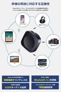AUKEY 超ミニBluetoothレシーバー BR-C13