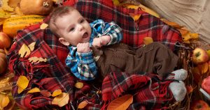 タータンパンツ