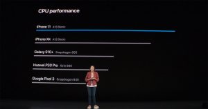 iPhone11 CPUPerformance