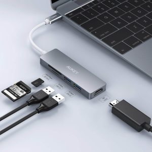 AUKEY 上質なデザインと使いやすさを両立した 5-in-1 USB C ハブCB-C72改善版が新発売！②