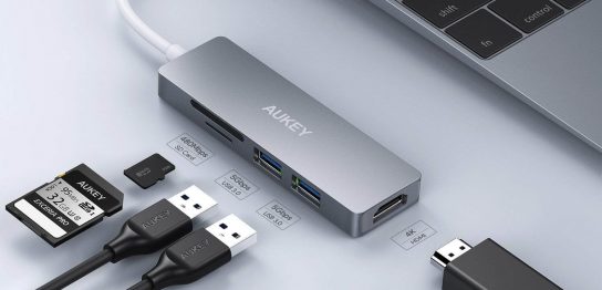 AUKEY 上質なデザインと使いやすさを両立した 5-in-1 USB C ハブCB-C72改善版が新発売！②