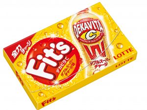 ロッテ 『Fit’s　Crispop（フィッツクリスポップ）＜オレンジ＆マンゴー＞』と『Fit’s＜デカビタCダブルスーパーチャージ味＞』を新発売！②